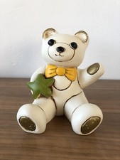 Orsetto In Gesso In Stile Thun Dipinto A Mano