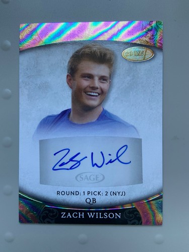 Zach wilson rookie card - rookie,