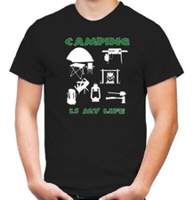 T-shirt Camping is my life |