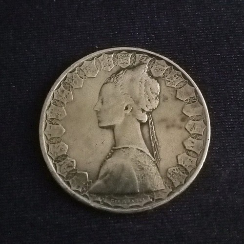 Moneta 500 lire caravelle - lire, "caravelle