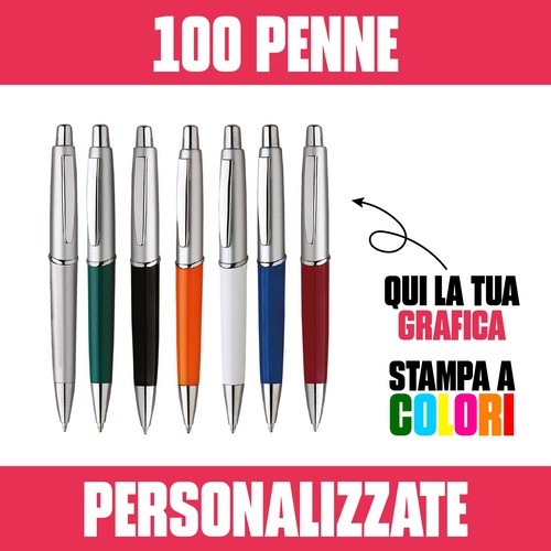 100 penne personalizzate - 100,