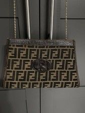 BORSA POCHETTE FENDI VINTAGE AUTENTICA