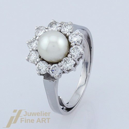 Anello perla coltivata - -, 1