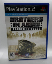 Brothers in Arms Earned in Blood PS2 Sony Playstation 2 PAL ITA gioco no manuale