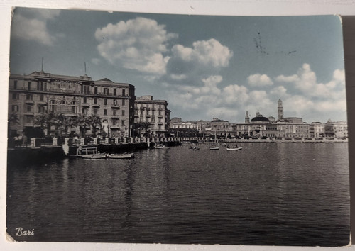 Cartolina anni bari - cartolina, '50