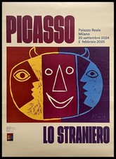 2024 * Manifesto, Poster "PICASSO - Lo Straniero" Italia (A-)