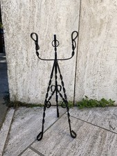 Portavaso In Ferro Battuto