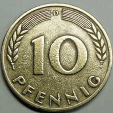 BR-Deutschland 10 Pfennig 1949