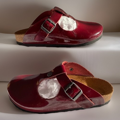 Zoccoli birkenstock bern rosso - zoccoli,