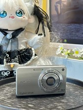 Sony DSC-W560 14,1 MP CCD fotocamera digitale vintage -100% funzionante - argento