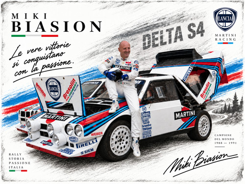 Miki biasion lancia delta - miki,