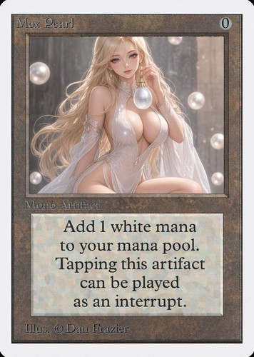 Mox pearl waifu - anime-, nonfoil