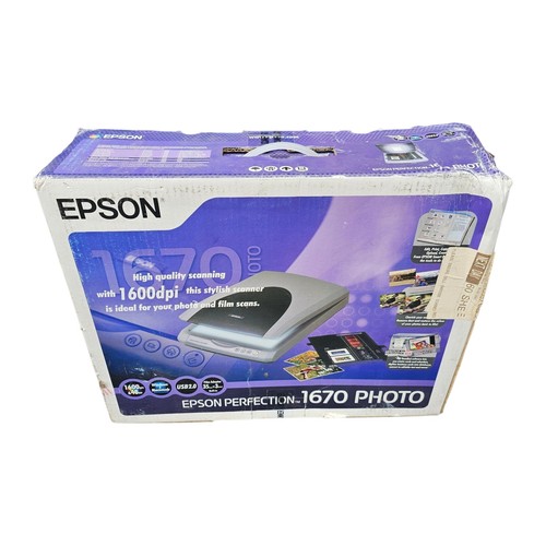 Epson perfection 1670 scanner - epson,