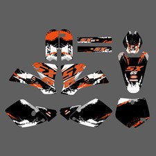 Kit grafica motocross team - kit,