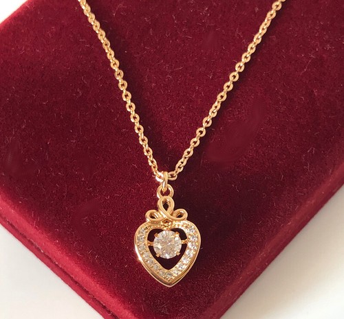 Collana deluxe cuore ciondolo - collana,