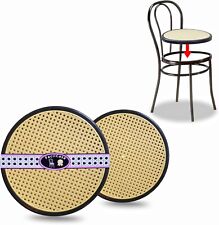 SEDIA BISTROT Seduta di Ricambio per Sedia Thonet in Metallo, Paglia di Vienna