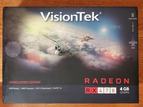 Msi radeon 470 - rx, 4gb
