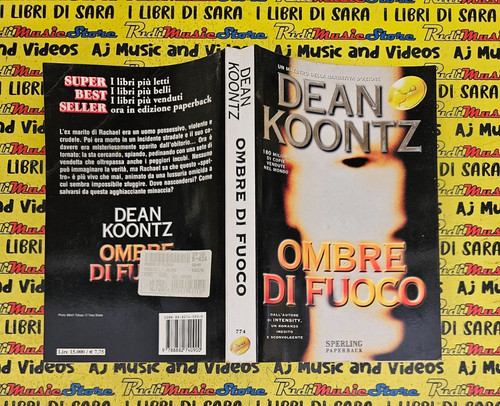 Book libro ombre fuoco dean - libro,