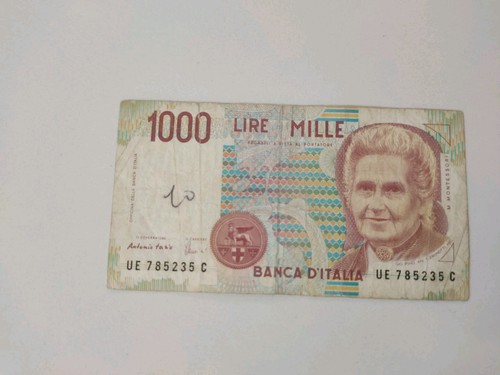 Banconota mille 1000 lire - mille,