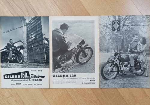 1950 1957 moto gilera lotto - 1950-1957,