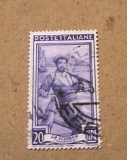 Francobollo 1950 - Italia al