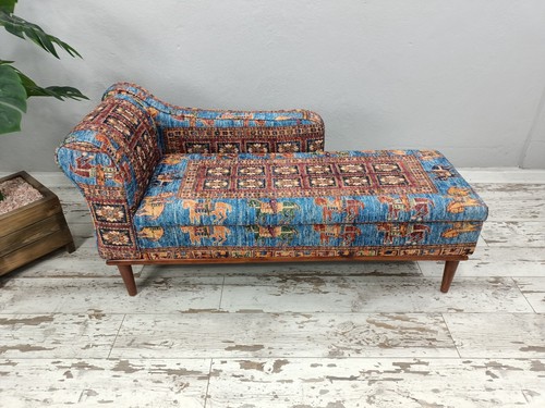 Chaise longue imbottita