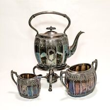 Lotto servizio da tè e accessori retrò, portaghiaccio d'epoca