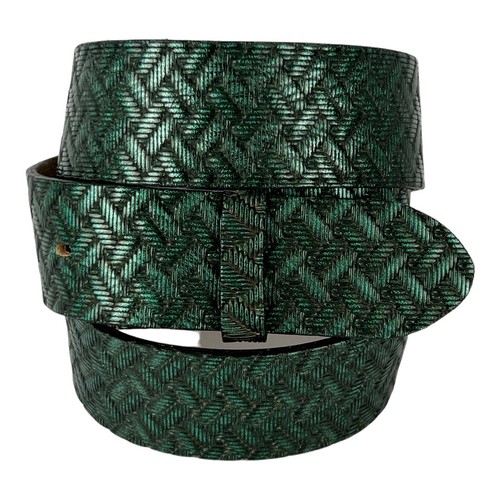 Cintura pelle cotton - in,