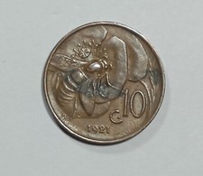 10 Centesimi 1921 Ape