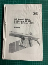 SIG 550 - 551  MANUALE D'USO