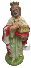 Re Magio Presepe 30 cm in resina dipinte a mano Natale Statue Italia Statuine