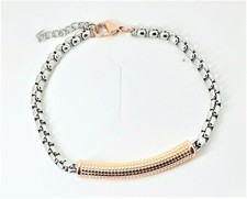 Bracciale uomo acciaio con - acciaio,