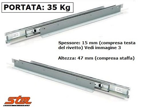 Coppia guide scorrevoli - coppia,