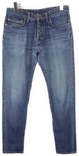 Jeans uomo Livid Roald Tapered W29/L32 slim effetto dissolvenza bottone fly