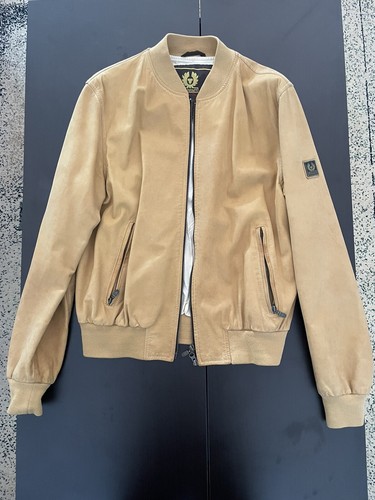 Giubbino uomo pelle beige - uomo,