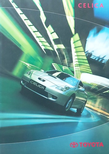 Toyota celica brochure - toyota, 10/00