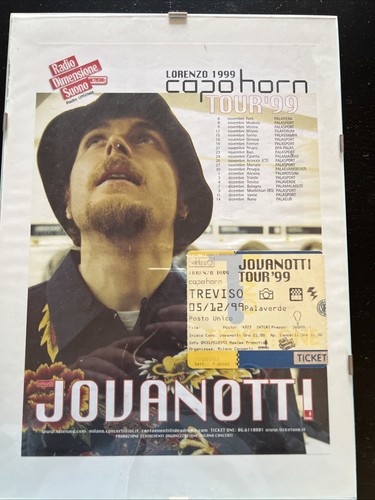 Biglietto jovanotti capohorn - biglietto,