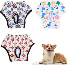 FOSDICK 3 Pezzi Mutandine Cane