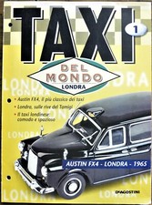 TAXI NEL MONDO NUMERO 1 AUSTIN FX4 LONDRA 1965