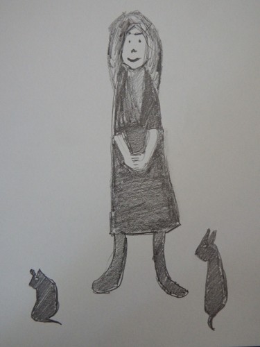 Disegno matita nello stile - matita,