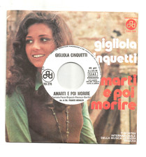 CINQUETTI 45 giri jukebox