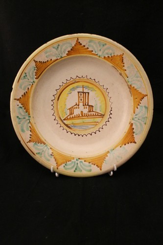 Antica ceramica piatto - antica, ceramica.piatto