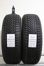 2 pneumatici usati 205/60 R16 96H BRIDGESTONE CR-0087