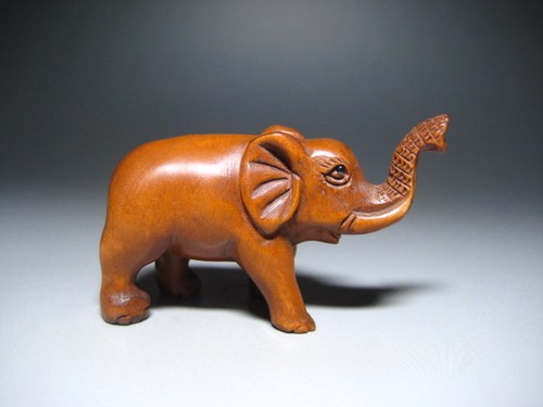 Elefante netsuke bosso - elefante,