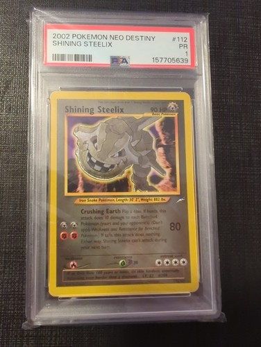 Psa shining steelix 2002 neo - shining,