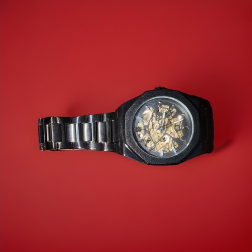 Sole nero orologio valerio - sole,