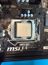 Scheda madre MSI H81 con CPU