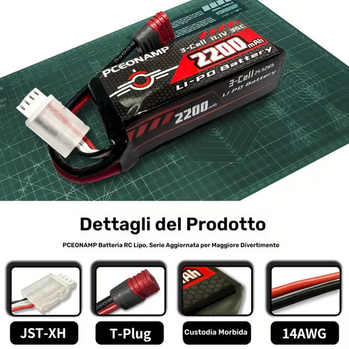 Batteria lipo 1v - lipo, 11,1v