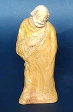 Scultura Terracotta Vacchi Numerato Bologna Vecchi o Uomo Con Barba Minghetti...