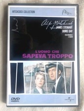 Dvd  L'UOMO CHE SAPEVA TROPPO  Alfred Hitchcock James Stewart   ****COME NUOVO